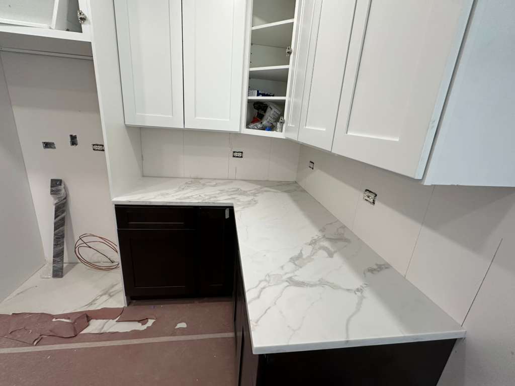 Kitchen countertop project
