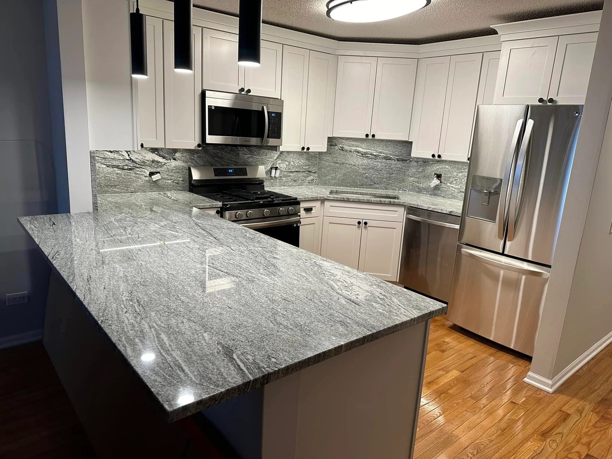 Grey Quartz Installation