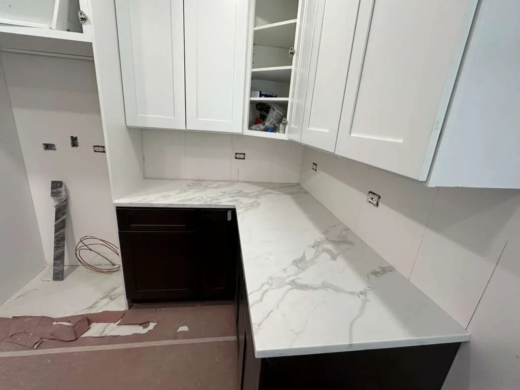 Kitchen countertop project