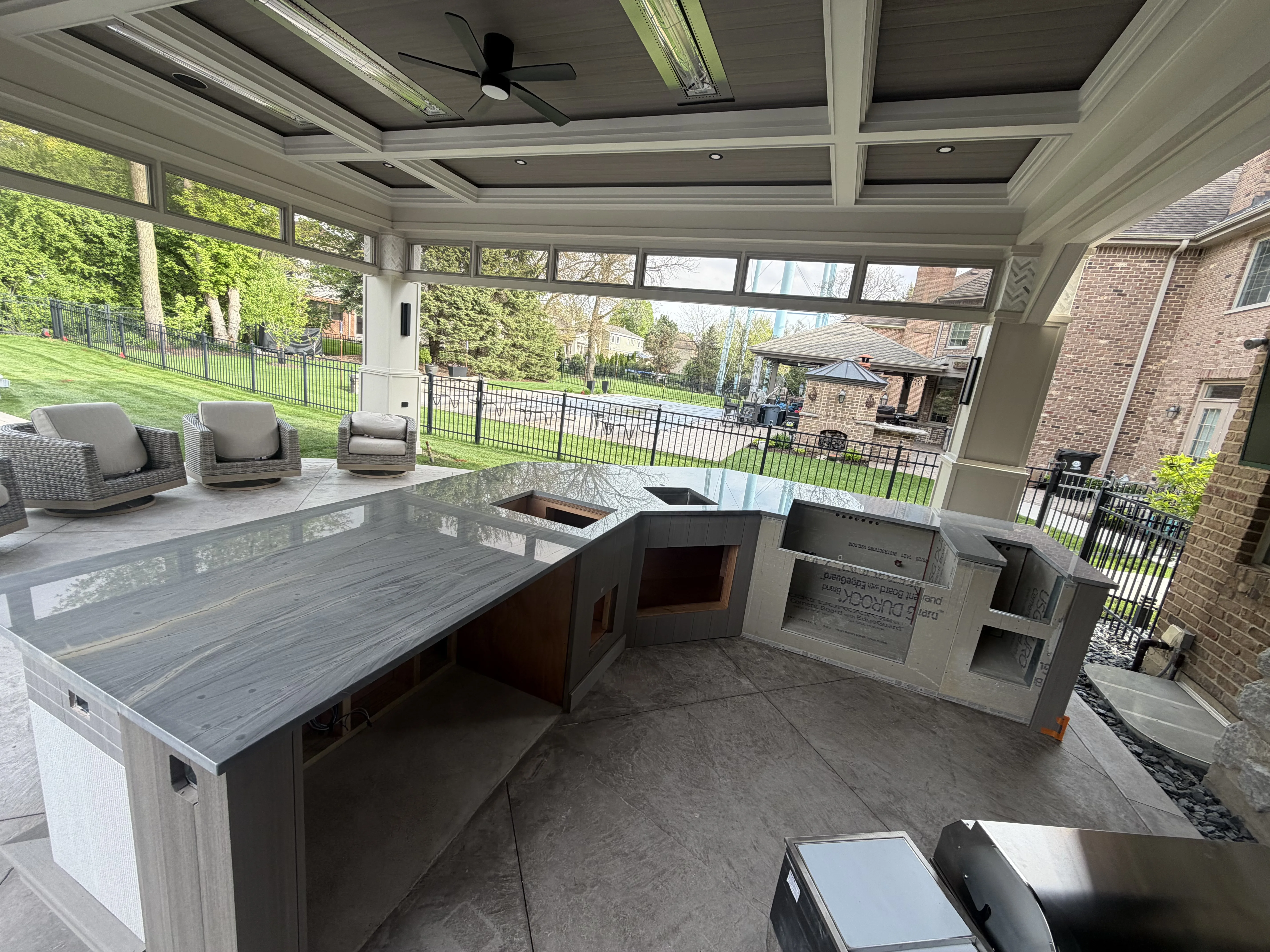 Outdoor Kitchen Island